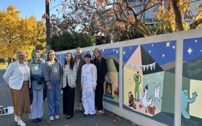 New neighbours join forces to brighten patient accommodation